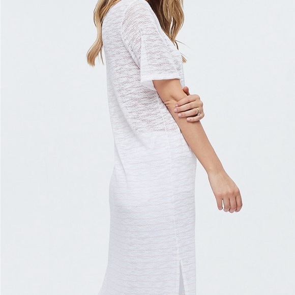 Pretty White Swim Coverup - Picture 3 of 3